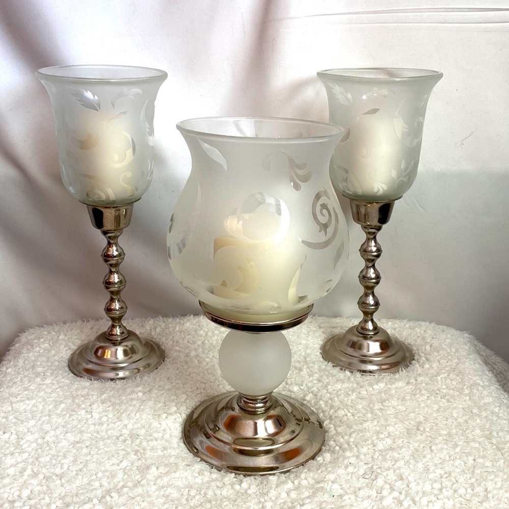 4-Piece Belk Candleholder Set, Candles Included